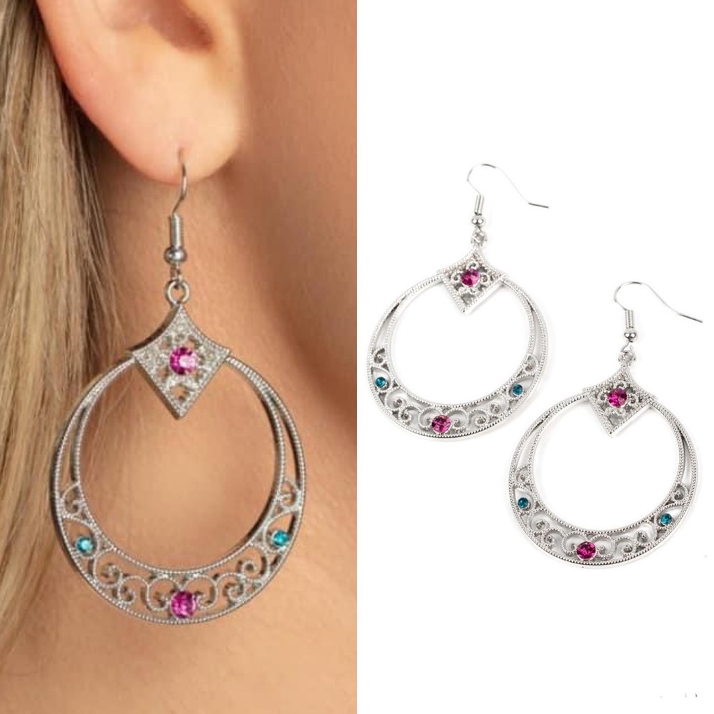 🐾 Royal Resort Multi Ear Rings🐥 - Picture 1 of 3